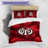 Mainz FC Printed 3PCS Bedding Set Breathable Duvet Cover with Pillowcases Decorative Bed Linen for Bedroom Home
