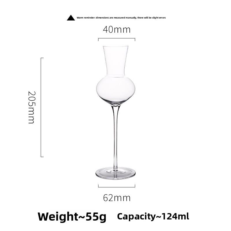 

Vintage Crystal Glass Snifter Whiskey Cup Creative High-end Home Bar Tasting Glass 101-200ml
