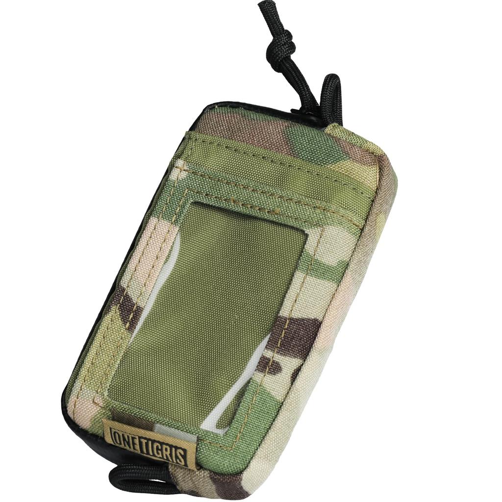 ONETIGRIS Coin Small Coin YKK Waterproof Card Key Mini 500D Nylon Key Military Style Men's Purse, Case, Zipper, & Case, Wallet, Case, Outdoor,