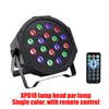 Colorful 18 LED Par Light RGB Stage Light DMX512 with Remote Control Sound Activated Party Lighting for Home Bar Event Show