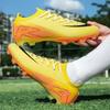 New Men Sport Soccer ShoesProfessional Boys Football Boots Outdoor Adult Long Spikes Non Slip Cleats Grass Training Shoes