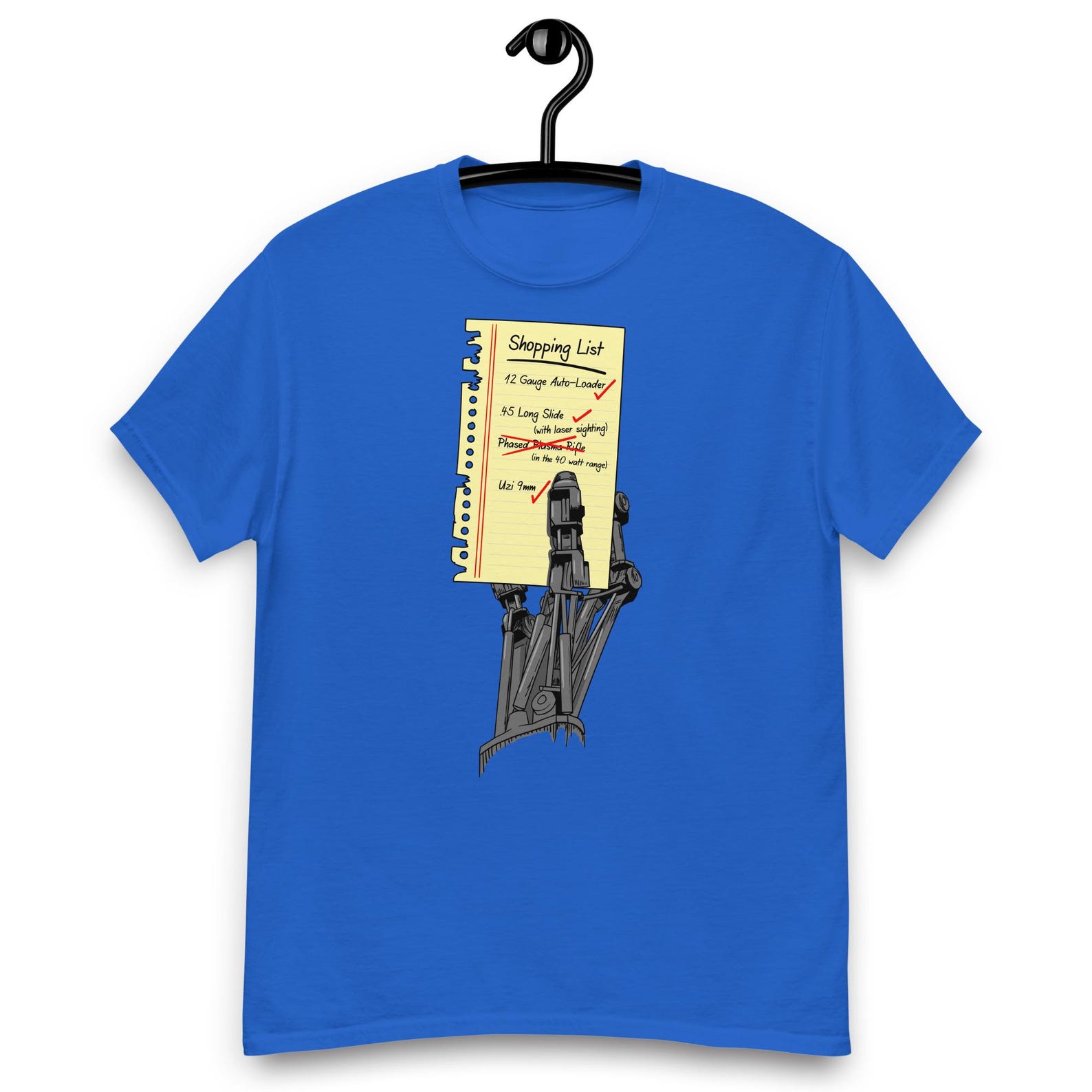 Terminator Movie - The Cyborg Gun Shopping List 2XL