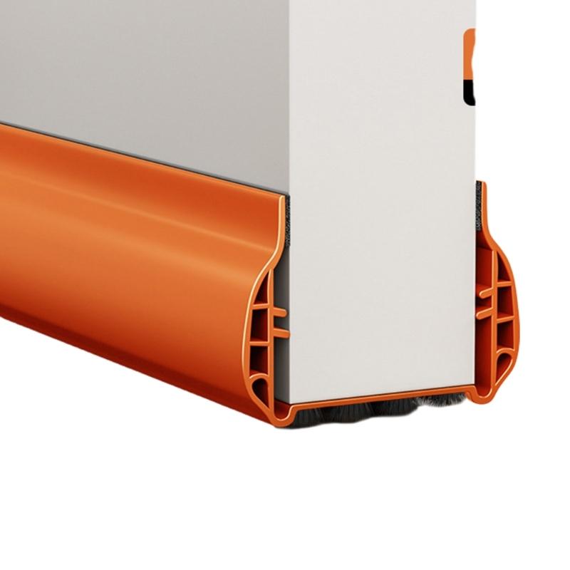 

Door Draft Stopper Seal Strips Front Door Sweeps Under Door Draft Noise Blocker Soundproof Door Accessories Enduring помаранчевий