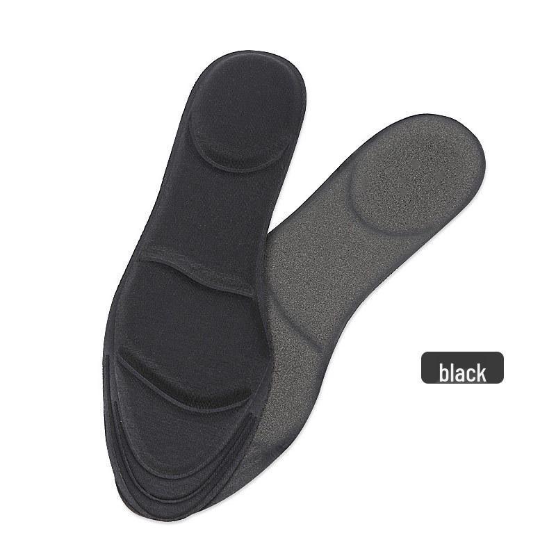 4D Comfort Arch Sponge Insoles: Breathable, Sweat-Absorbing, Anti-Abrasion Foam Pads