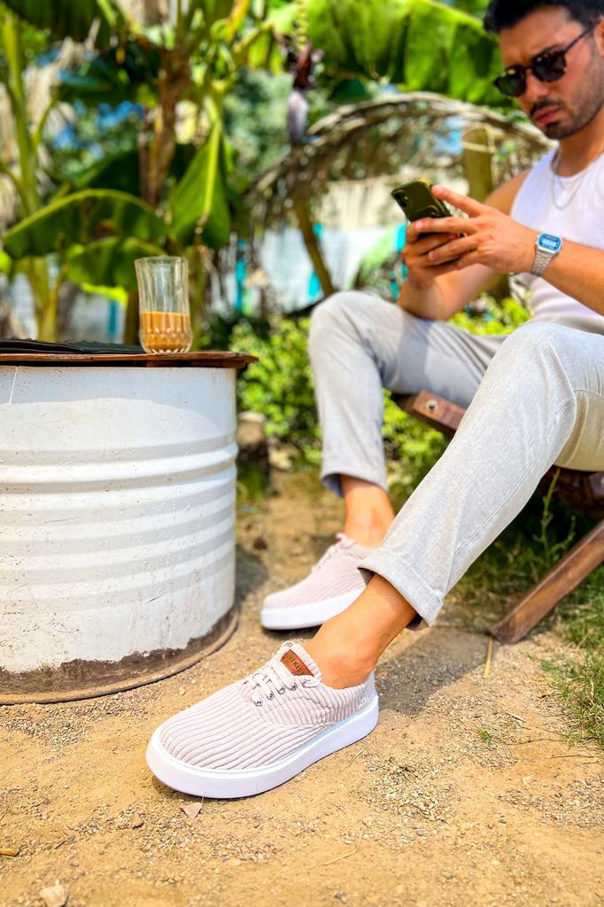 Chekich H New Collection CH173 Velluto Men Shoe White Black Brown Tan