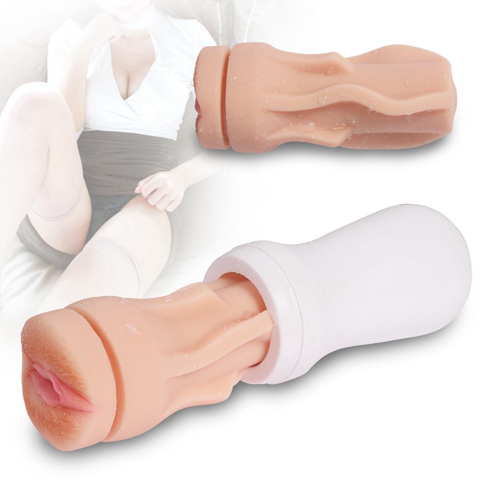 MoDi Vanntett TPR 3D realistisk sexdukke mannlig onanistkopp Vagina sexleketøy for mann kopp