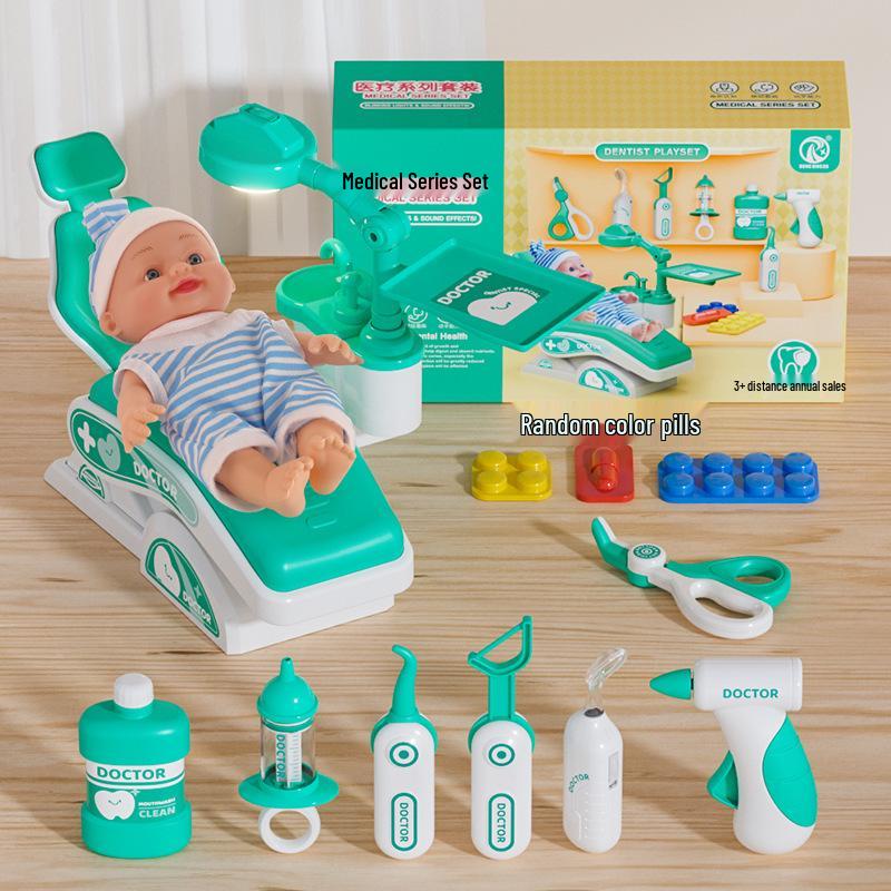 Kids' Doctor Dentist Role Play Set for Boys & Girls – Simulation Injections & Visits