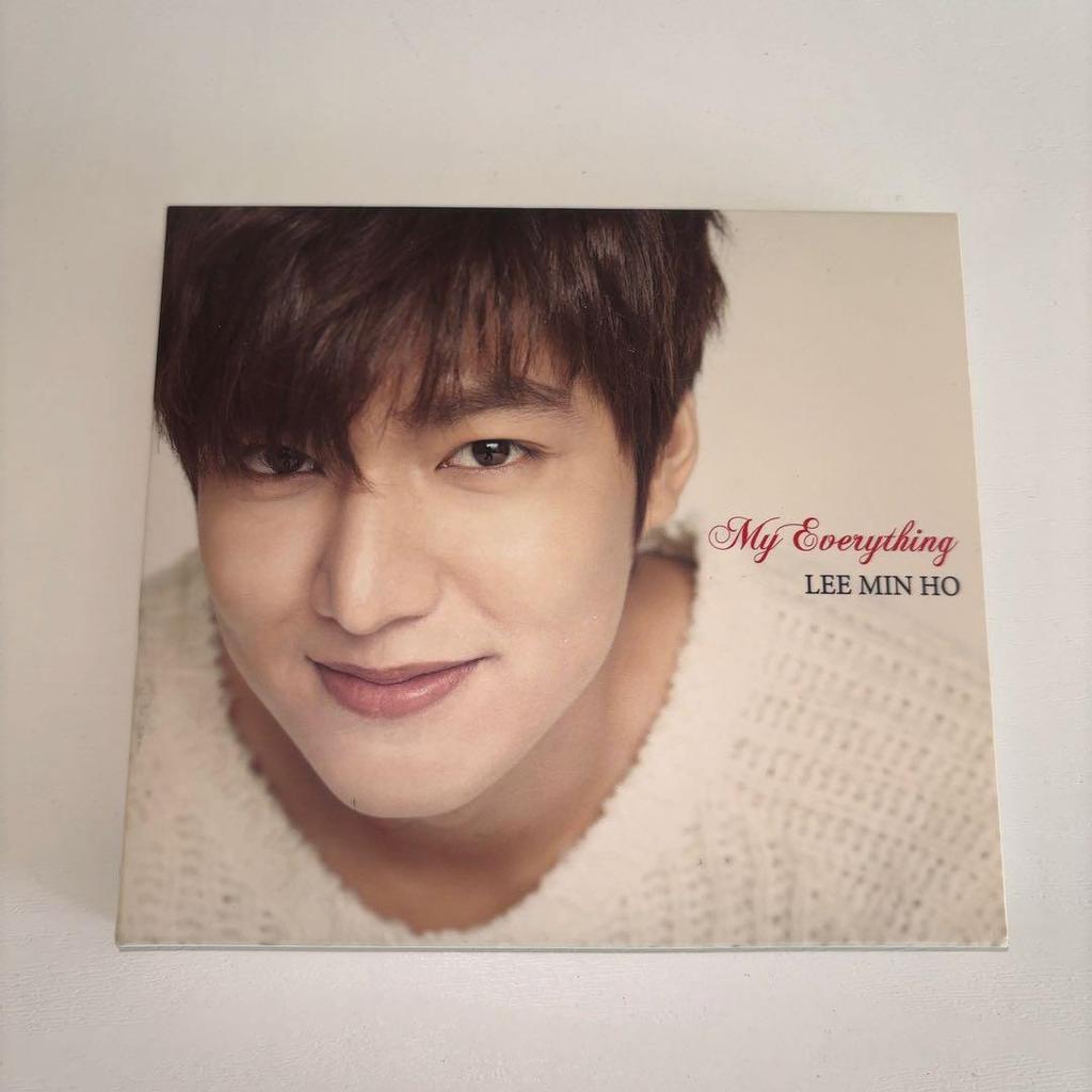 [USED] Lee Min Ho "My Everything" Type-A CD+DVD