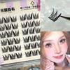 With Jelly Glue Strips Self-Adhesive Eyelashes Glue Free Manga Lashes Popular False Eyelashes  Girl