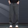 Jie Leinuo Men's Chenille Loose Fit Casual Pants