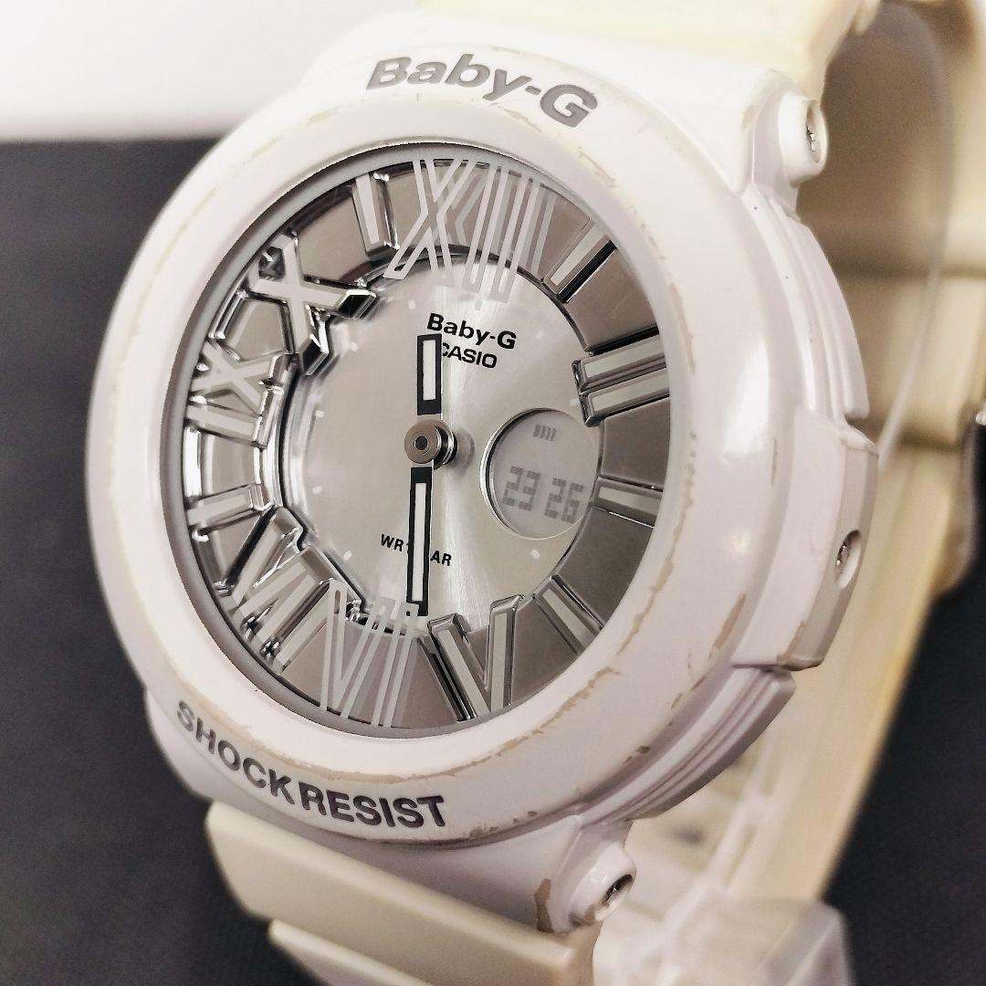 Used [In operation] Casio Baby-G Ladies Neon Dial Ana-Digi