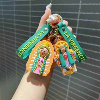 Lindo Llavero de Muñeca Rusa para Llavero de Llaves de Coche Llaveros Mujeres Hombres Matryoshka Llavero Colgante de Bolso Regalos