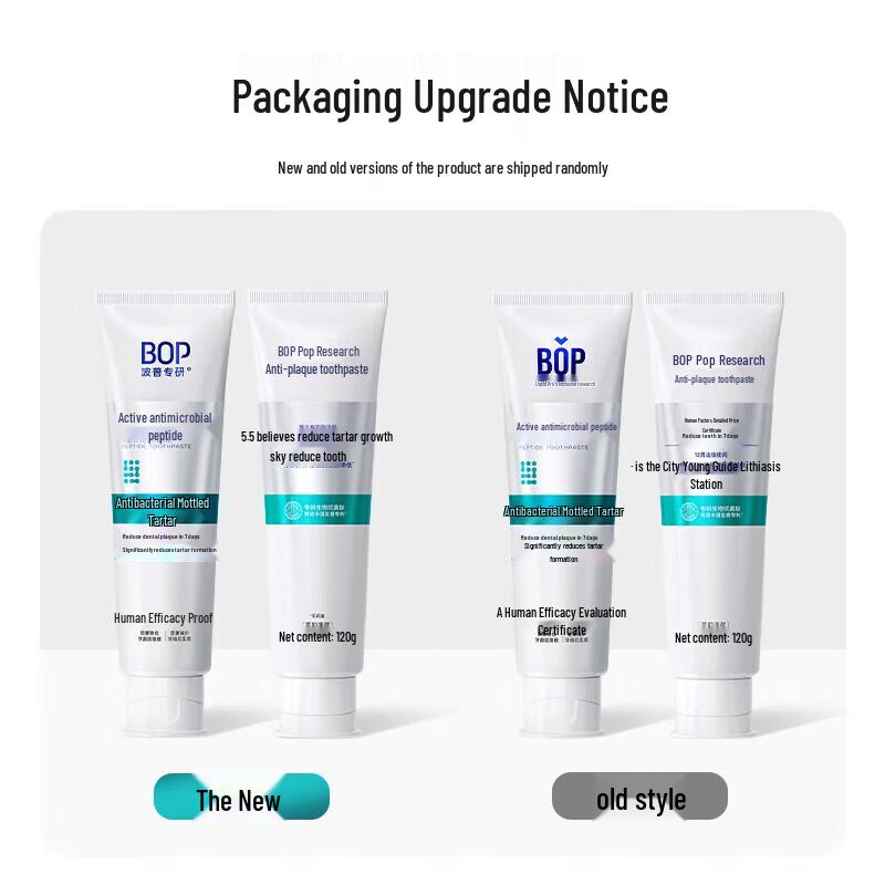 Bop Anti-Plaque Toothpaste