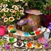 10Pcs Luminous Mini Resin Frogs Figurines, Glow In The Dark Frog Animals Tiny For Diy Fairy Garden, Glass Container