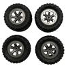 4pcs Upgrade Track Wheels Spare Parts For 1/16 WPL B14 C24 Military Truck RC Car