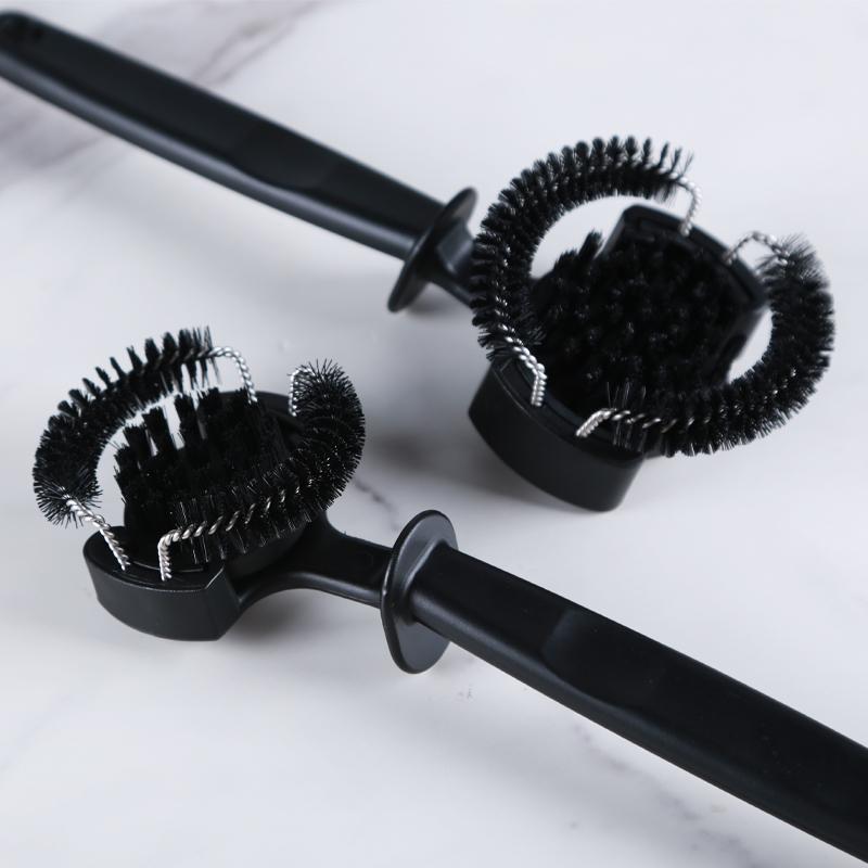Coffee Machine Brush Cleaner Removable Coffee Maker Espresso Group Head Cleaning Round Brushes Cleaning Tool