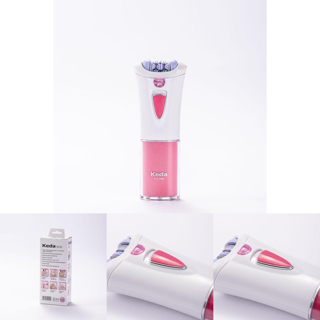 Keda190 Electric Ladies Hair Removal Device With Led Light For Full Body Grooming