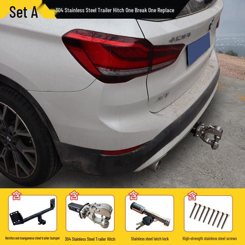 Reinforced Trailer Hitch for BMW X-Series (X5, X6, X1, X3, X4) and Rogue Tow Bar