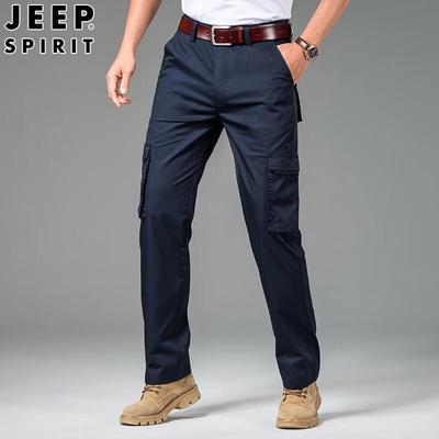 Pantalon Cargo Droit Multi-Poches Homme JEEP SPIRIT