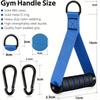 Widerstandsbänder, Griffstangenbefestigungsstation, Fitness-Riemenscheibe, Übungsgurt, Heim-Fitnessstudio, Trainingszubehör, Trainingsgeräte