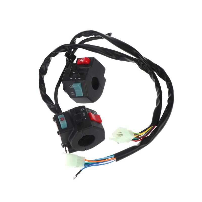 1 Pair 7/8" Handlebar Control Switch Horn Turn Headlight Start Switch For Xv250 Virago Fzr Rz Tzr Rd Tzr125 Srz150 Mtr150