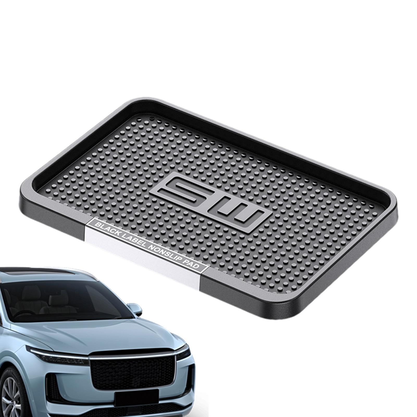 

Car Dashboard Adhesive Pads, Car Dashboard Mats | Sticky Grip Pads, Car Anti-Slip Please refer to the description чёрный