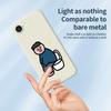 Für iPhone 16e Hülle Toilet Boy Musterdruck Gerade Kante TPU Handy Rückseite