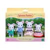 Sylvanian Family Marshmallow Mouse Family Figure Set 5308, 1 Set, Korean Popular Toys