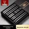 Single-Use Non-Slip High-Temperature Alloy Japanese Chopsticks for Healthy Individual Serving