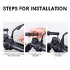 Carbon Fiber Cross-Bar For Motorcycle,Adjustables Handlebar Balance Levers,Multipurpose Handlebar Extension Bracket For Outdoor