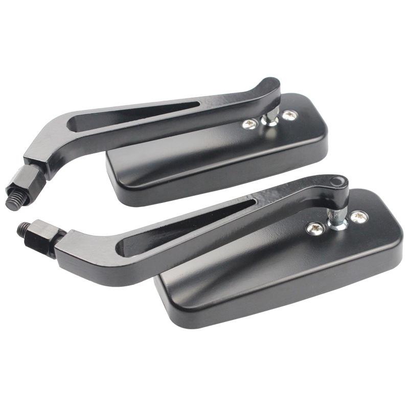 Adjustable Side Mirror Anti-Glare Motorcycle Rearview Mirror Will Fit Any Motorcycle, Street Bikes, Chopper, Cruiser, Bobber Etc