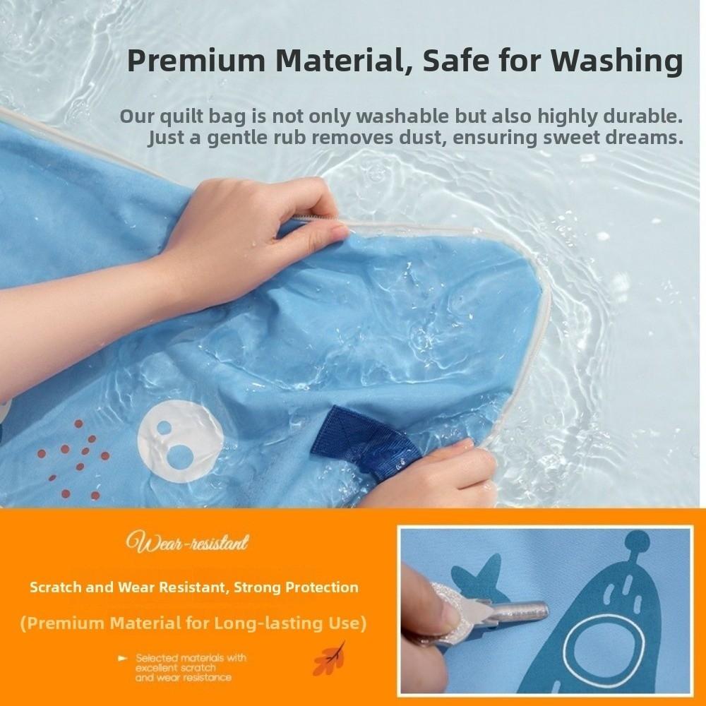 Dustproof Children Clothes Storage Bag Waterproof Handheld Storage Bag Cartoon Luggage Bag  Home