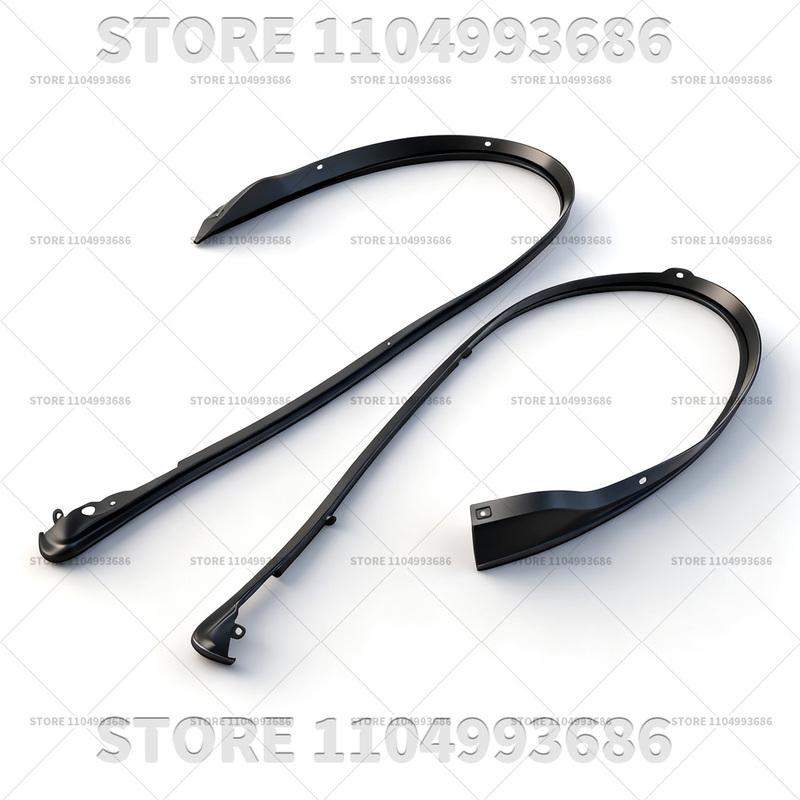 For Porsche 2010 2011 2012 2013 Panamera 4S Turbo S GTS (970) Car Headlight Rubber Sealing Strip Trim Headlamp Decorative Strip