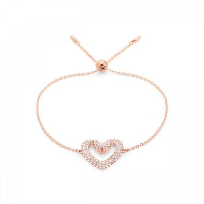 5628658 Sublima Una Heart Swan Bracelet