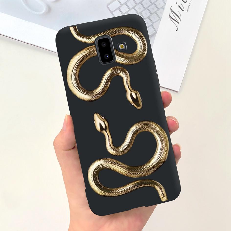 For Samsung Galaxy J4 J6 Plus 2018 Case Popular Flower Soft Silicone Phone Back Cover For Samsung J6Plus J4Plus J610F J415F Capa