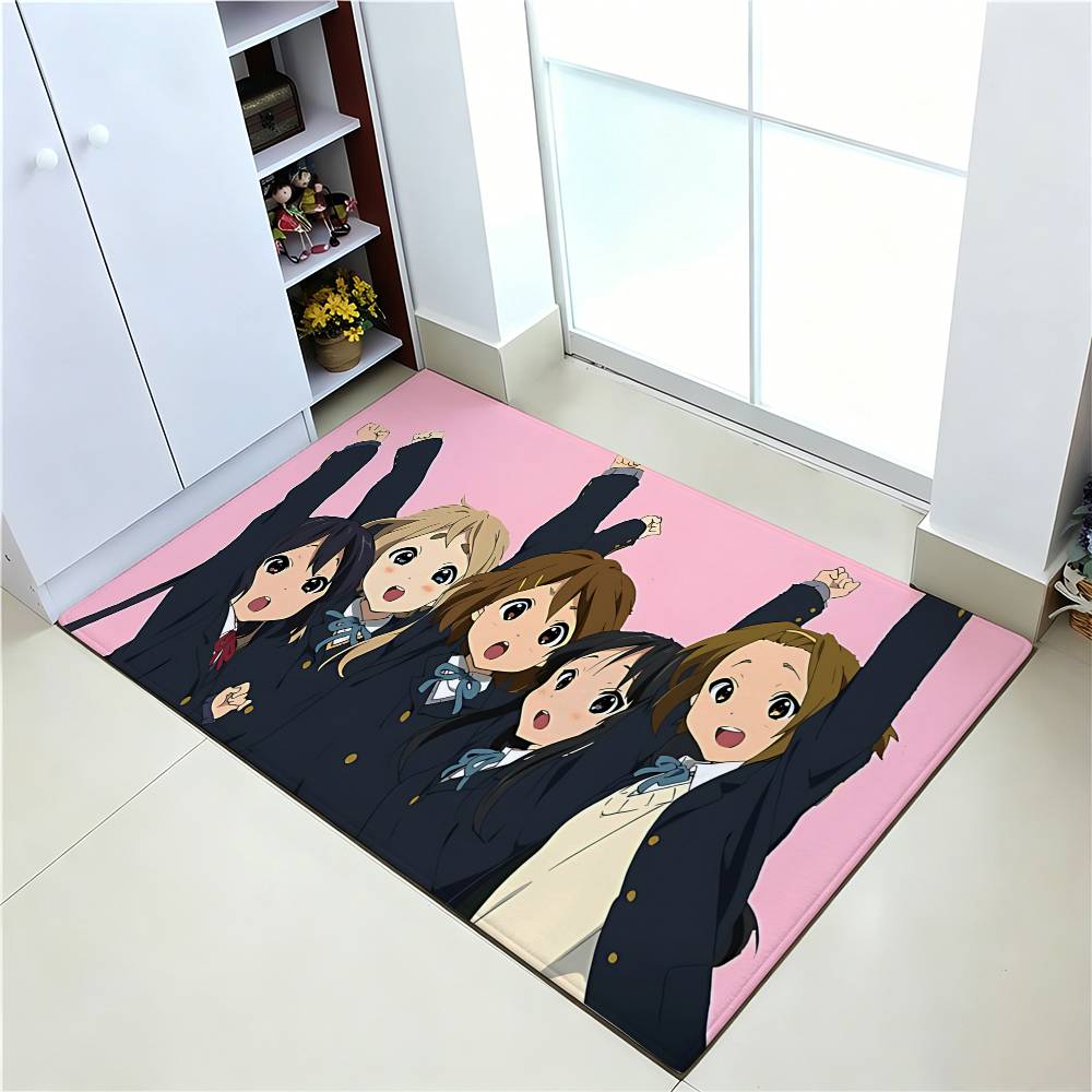 Anime K-K-On Carpet Bathroom Anti-slip Mat Door Mat Home Decoration Mat Entrance Door Mat Scratch-resistant Door Mat