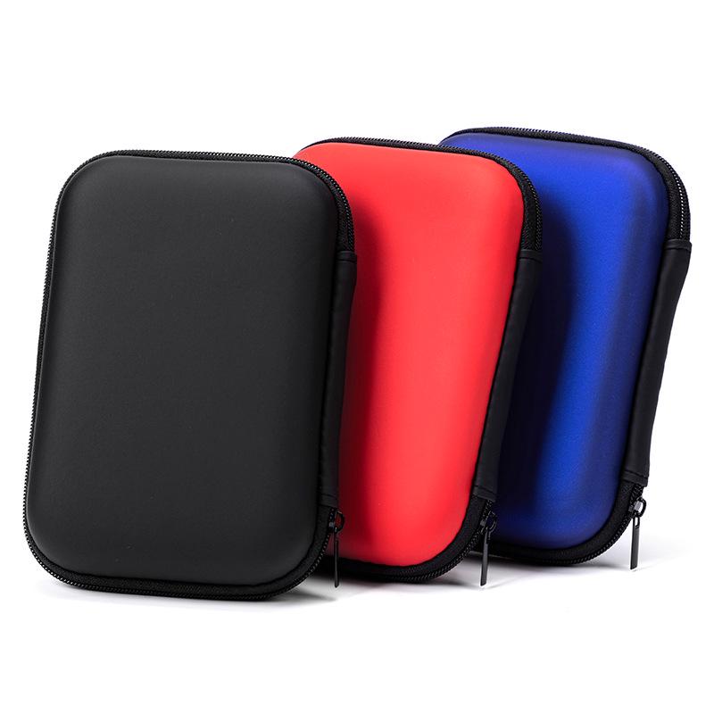 PU Neutral Hard Drive, Earphone, Data Cable, Charger, and Power Bank EVA Storage Bag for WD