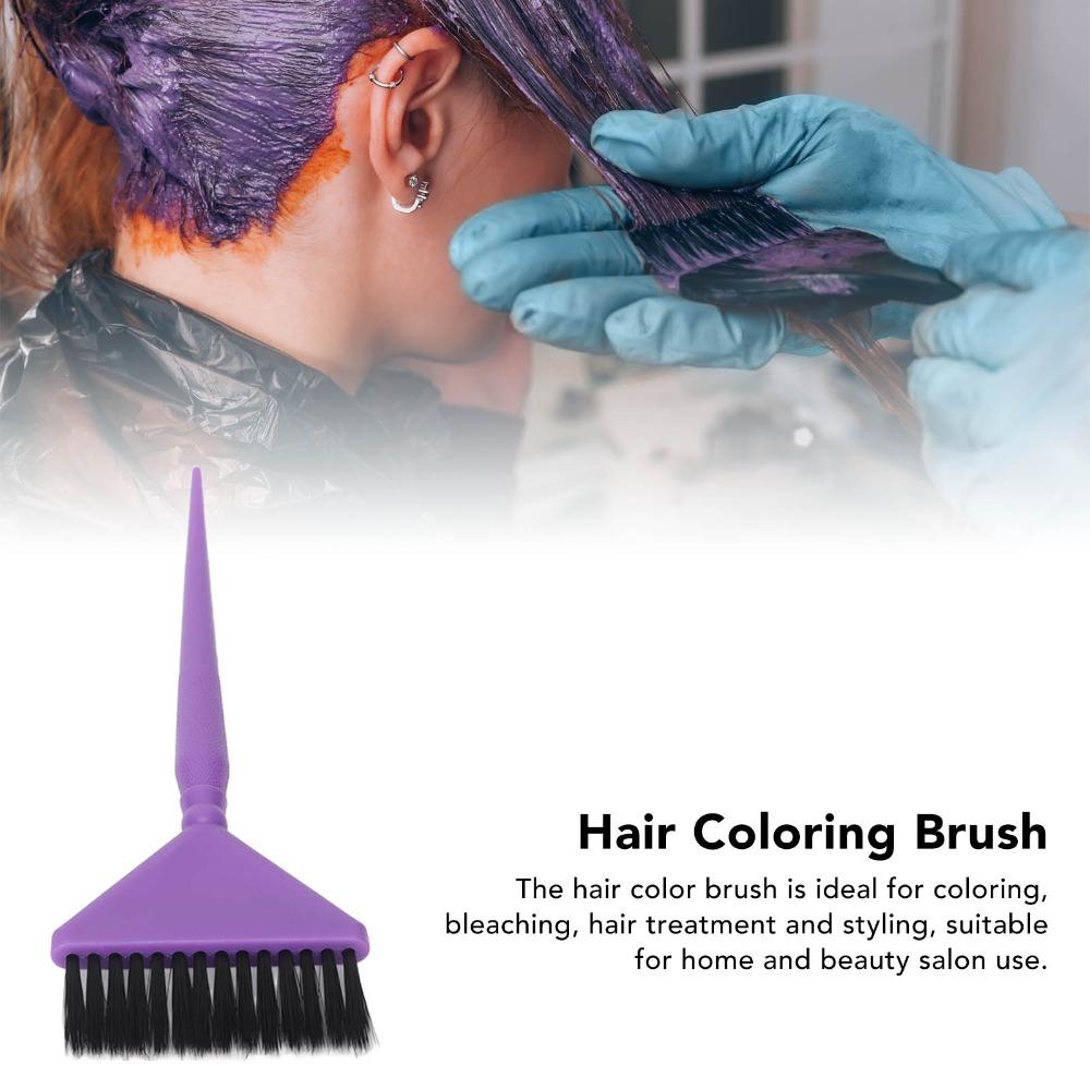 Even Application Washable Hair Color Brush Professional Reusable Color Tint Applicator PP Soft Hair Coloring Brush Home Use