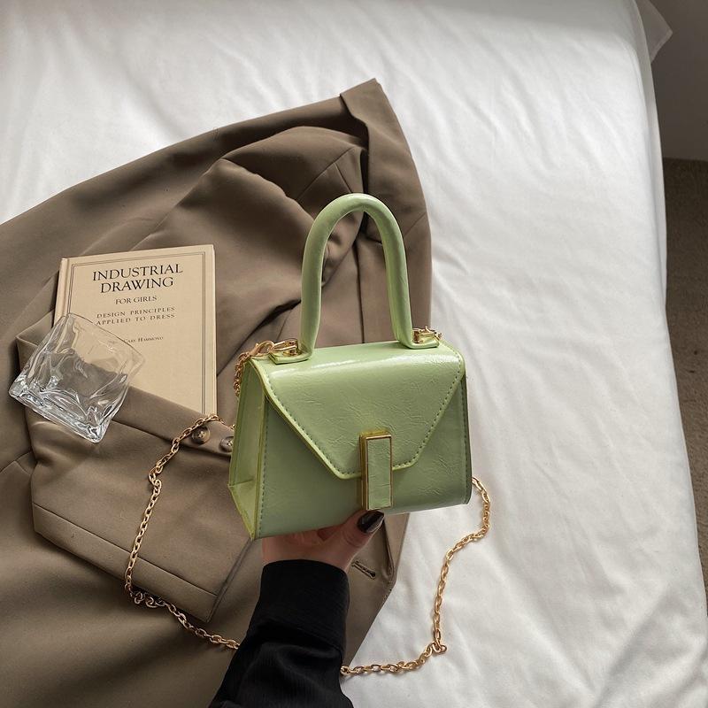 Chain Mini Exquisite Handbag Temperament Fashionable and Casual New Summer Solid Color Shoulder Messenger Bag