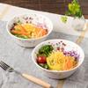 Maebata Disney Mickey Minnie Flower Salad Bowl 65083 & Set, Pink,