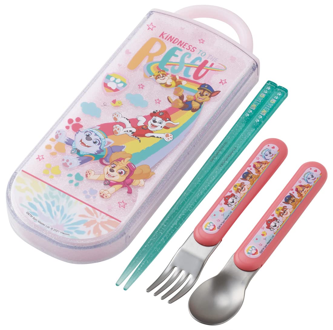 

Skater Antibacterial Trio and Paw Patrol Made in Children s Set Chopsticks, Spoon, Fork, Rescue, Japan, TACC2AG-A