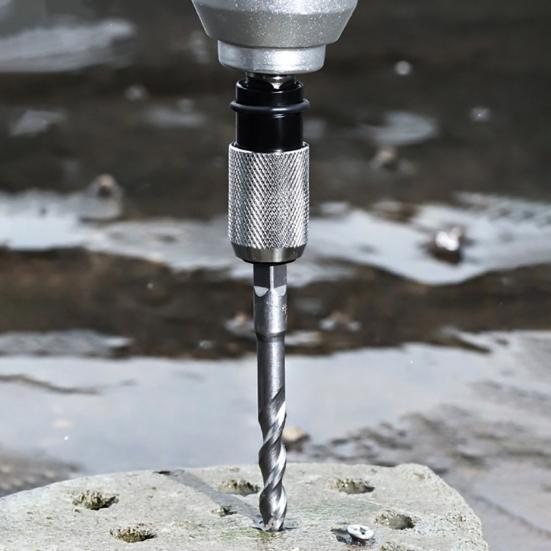 Elektrohammer-Adapter Schlagbohrer-Bit-Set 0,24-0,47 Zoll Hochbelastbarer legierter Stahl Schnellwechsel-Konverter