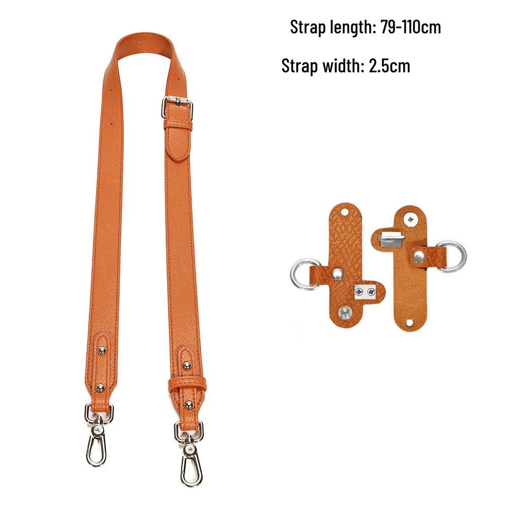 Verstellbarer Schultergurt Umhängetasche mit kurzem Henkel und breitem Riemen