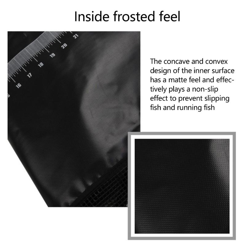 Weigh Fish Bag Foldable Fishing Bag Fishing Tournament Bag Fishing Fish Bag Fish Protections Bag with Ruler for Fishing