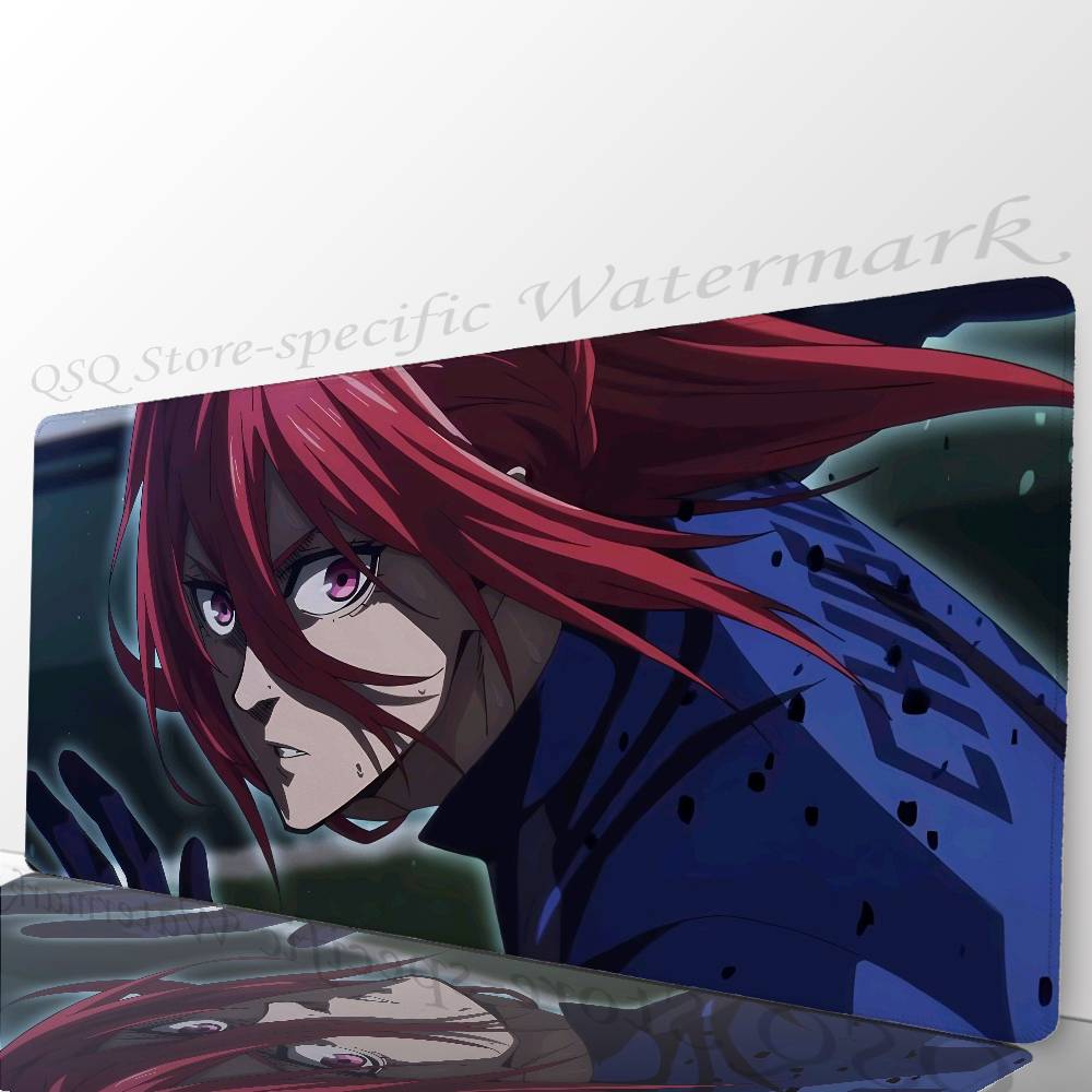 Chigiri Hyoma Manga BLUE LOCK Mousepad Mouse Mat Desk Mat With Pad Gaming Accessories Prime Gaming XXL Keyboard Pad Padding Ma