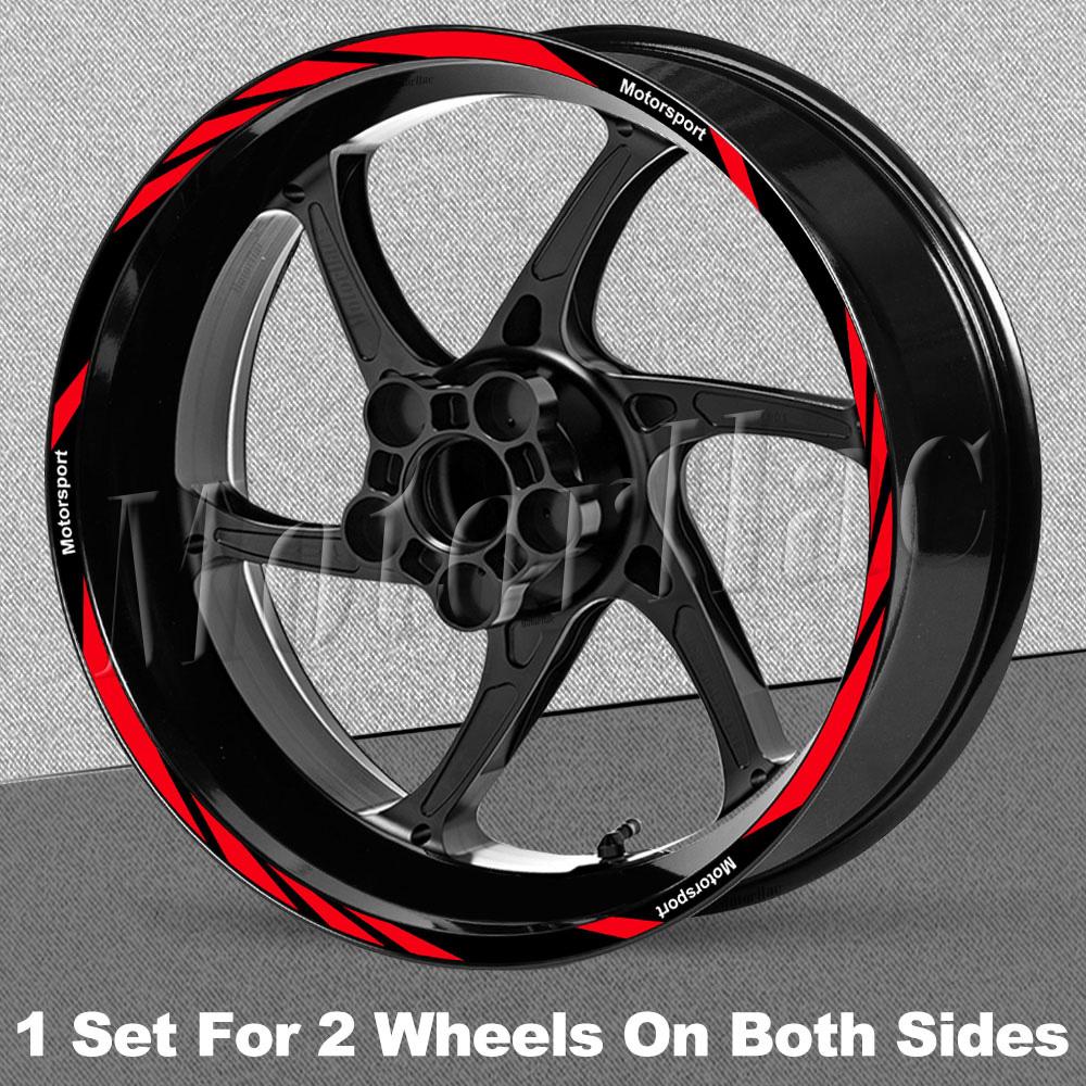 Motorcycle Wheel Sticker 17'' Rim Decal Stripe Tape Accessories For S1000XR/RR F900/800R S1000R F900XR Nine T R 1200R G310R