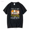 Screenwriter T Shirt This Is My Screenwriting Saying Phrase Long or Short Sleeves Vintage Washed Breathable Soft Unisex Fashion