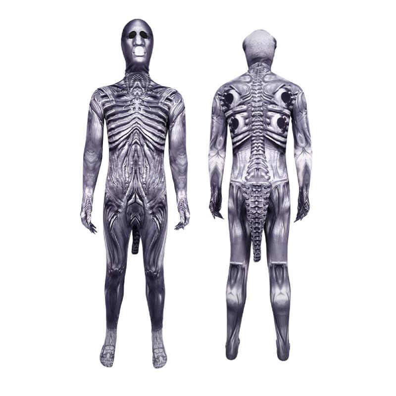 Alien Cosplay Romulus Xenomorph Predator Jumpsuit Adult Kids Costumes Bodysuits