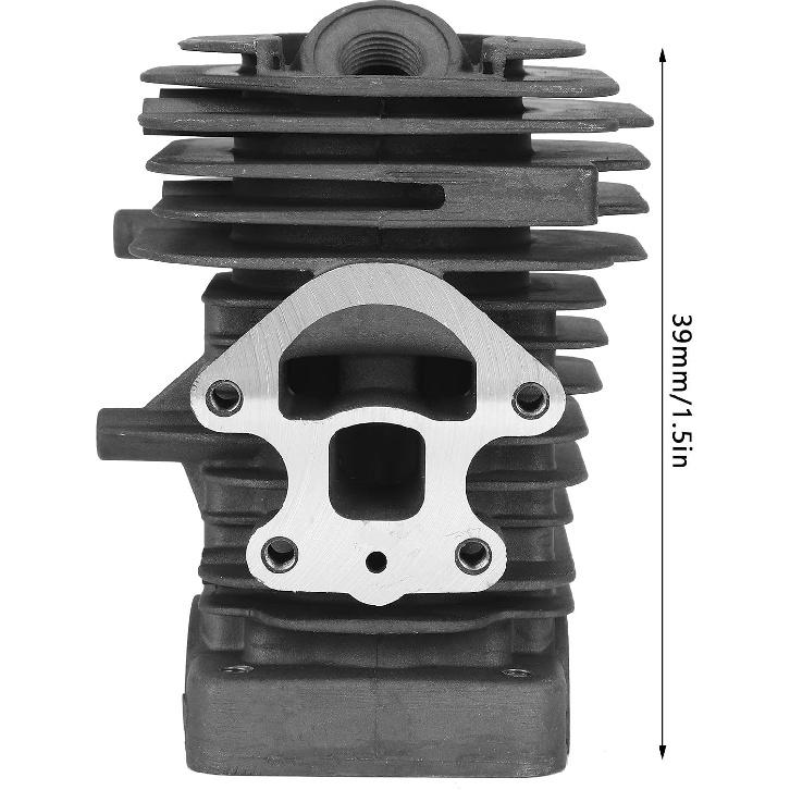 Zylinder-Kolben-Kit Ersatz Passend für Husqvarna 235 236 240 235e 236e 240e Kettensäge Vergaser