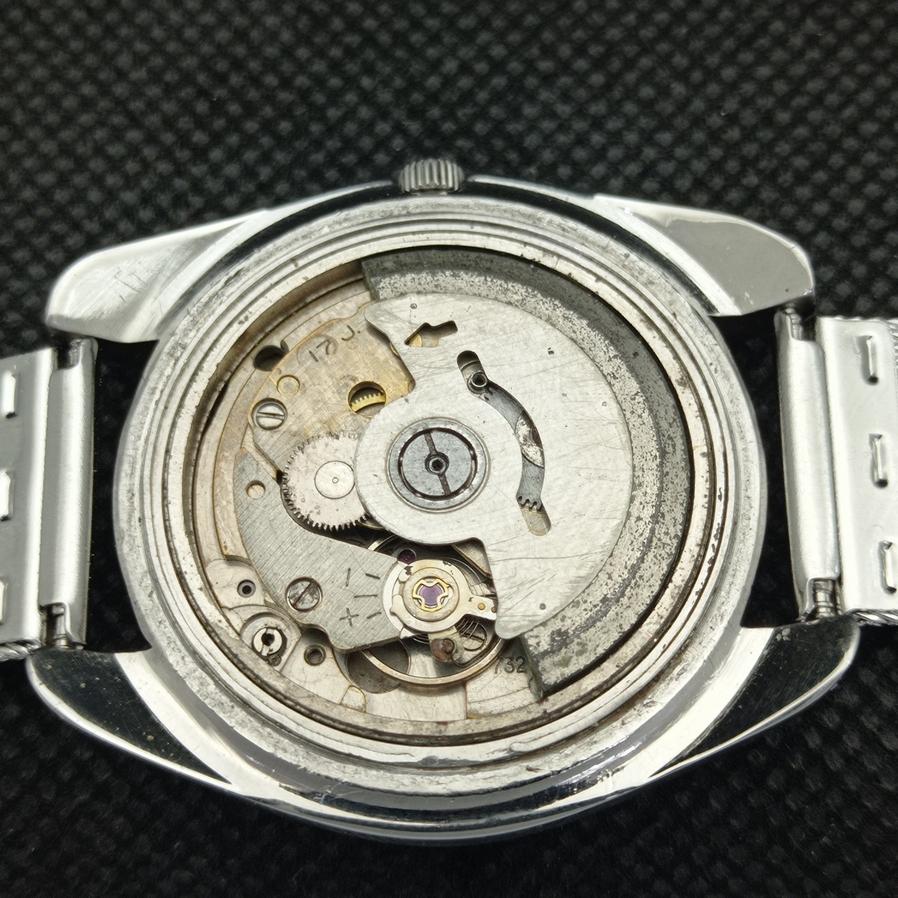 USED JAPAN-MADE SEIKO MENS OLD AUTOMATIC 7005A ORIGINAL DIAL WATCH a416103-2 R10621f-a416103